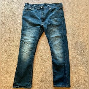 Levi 513 Slim Straight Jeans 38x30